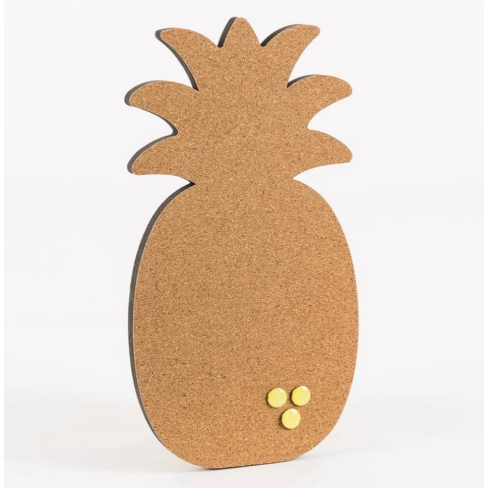 U Brands | Pineapple Corkboard Magnetic Locker Decor